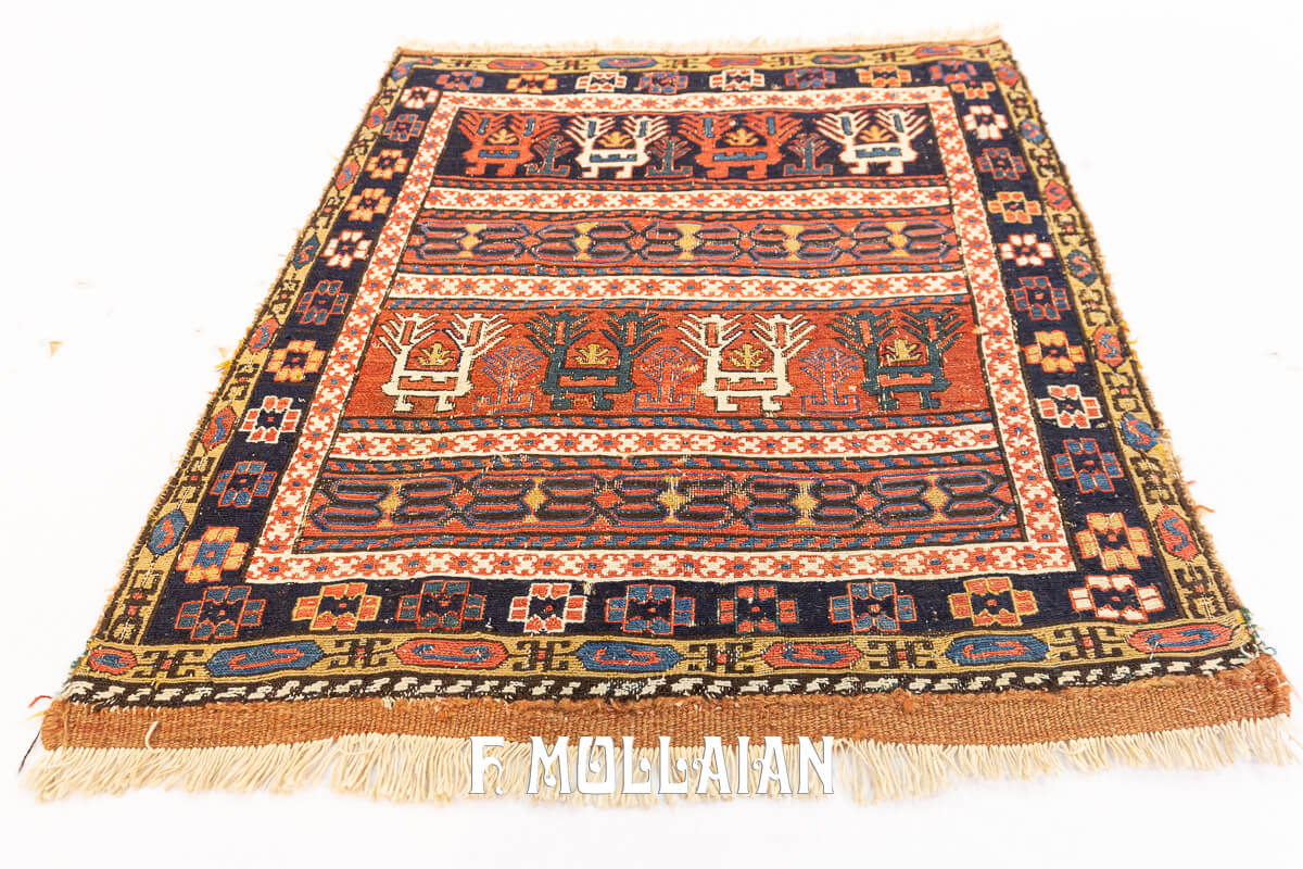 Antique Kilim Rug Sumak Shahsavan n°:972919